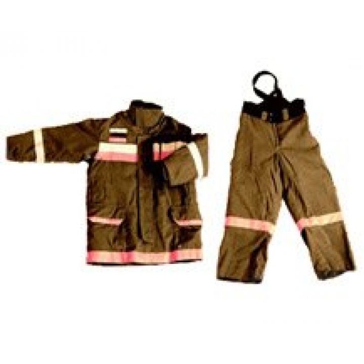 Боевая одежда пожарного из ткани арт. 77-БА-032 АП, горчичный цвет, для нач.состава (I уровень защиты) (размер 52-54 / рост 182-188)