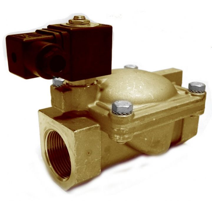 Соленоидный клапан Dinansi модели Spool SV-01/T, нормально закрытый 1" Ду=25 мм, напряжение 24В