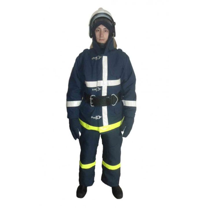 Боевая одежда пожарного из ткани арт. 77-БА-032 из пряжи "Номекс" для нач.состава (I уровень защиты) вид А (размер 60-62 / рост 182-188)
