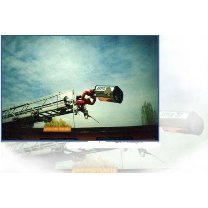 Устройство комбинированного тушения пожаров "Пурга 40" насадок на автомеханическую лестницу